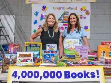 Freeport Nonprofit Book Fairies Gives Away its Four Millionth Book